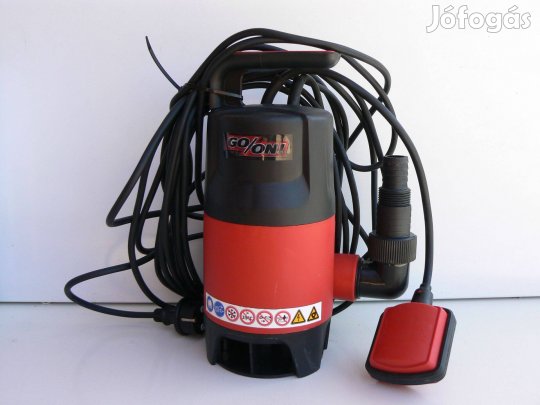 Szennyvíz szivattyú úszókapcsolóval, 400W-os merülő búvár szivattyú