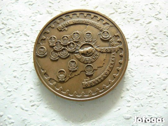 Szent István emlékérem 1988 nagy méretű Átmérő 70 mm Súly 132 gramm