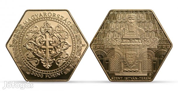 Szent István terem emlékérme