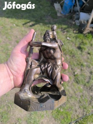 Szent Kristóf bronz szobor