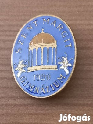 Szent Margit Gimnázium (1920) jelvény