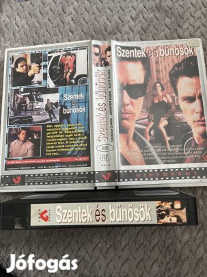 Szentek és bűnösök vhs nagytok akció