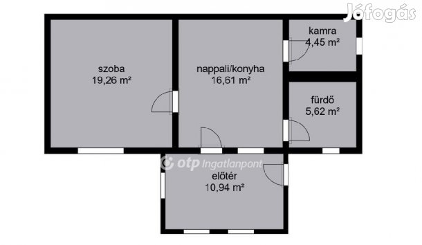 Szentesi eladó 58 nm-es ház