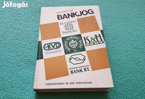 Szentiványi Iván: Bankjog könyv
