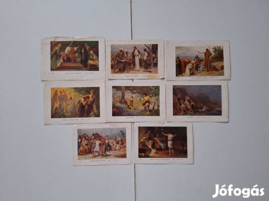 Szentkép, imakép imakönyvbe 1940-es évekből 9,5*6,5 cm darabár