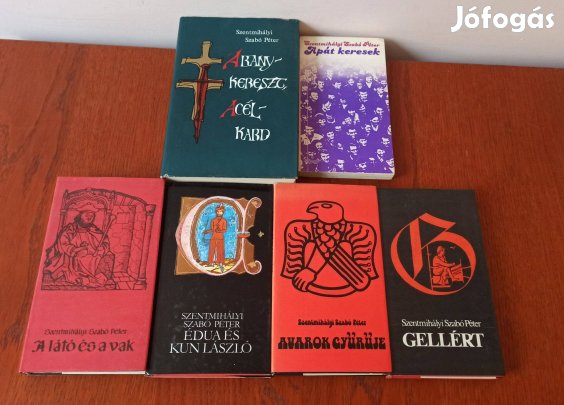 Szentmihályi Szabó Péter könyvcsomag / 10 db könyv