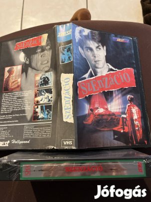 Szenzáció bontatlan vhs nagytok akció