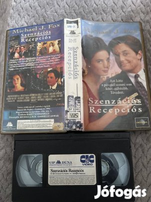 Szenzációs recepciós vhs kistok vigjáték