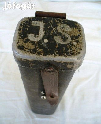 Szép II. Vh német katonai Voigtlander távcső céltávcső tok