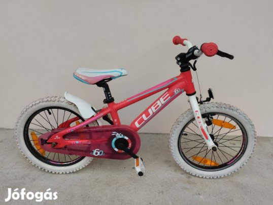 Szép állapotú aluvalázas Cube Race 16-os kerékpárs