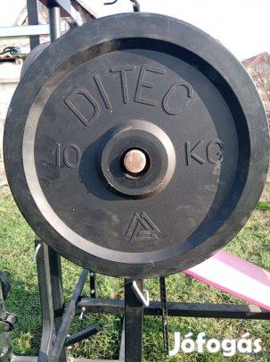 Szép állapotú edzőgép gumis szettel! Kondigép