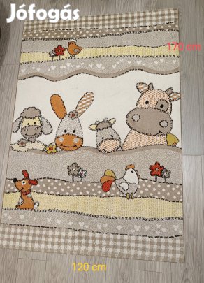 Szép állapotú gyerek szőnyeg 120x170cm