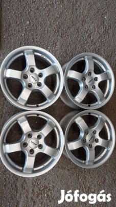 Szép állapotú használt 5x112 lyukosztású 16 colos Rial alu felni garni