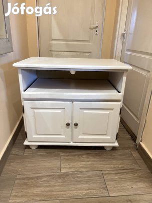 Szép forgótetős fa tv szekrény eladó 40000 ft bp/17 ker