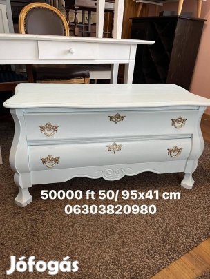 Szép hasas komód eladó 50/ 96x41 bp/17 ketben