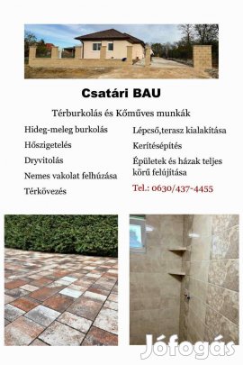 Szép ház kívül-belül? Mi megcsináljuk! - Csatari BAU