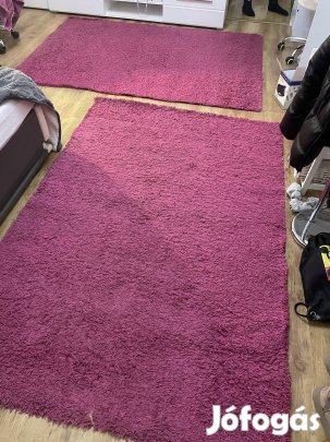 Szép hibátlan pink szőnyeg