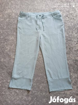 Szép világoskék vékony hosszú nyári nadrág nagy méretű 50-52