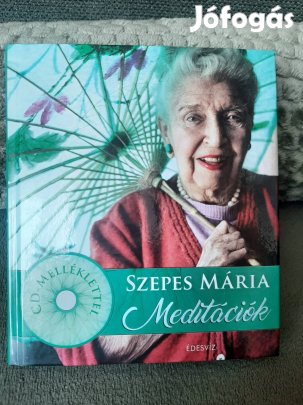 Szepes Mária Meditációk 2 db CD ,Új Olvasatlan Könyv Bp.IV