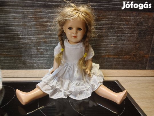 Szépséges antik baba 44 cm