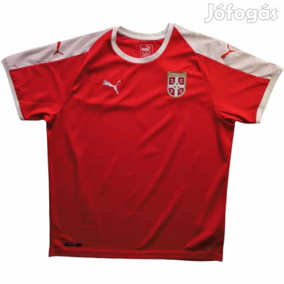 Szerbia Szerb válogatott 2018-20 Puma hazai foci mez XL-es