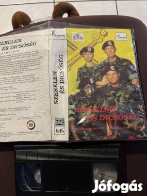 Szerelem és dicsősék akció vhs 