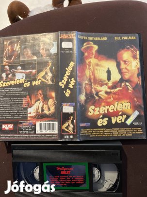 Szerelem és vér akció vhs 