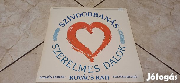 Szerelmes dalok bakelit hanglemez
