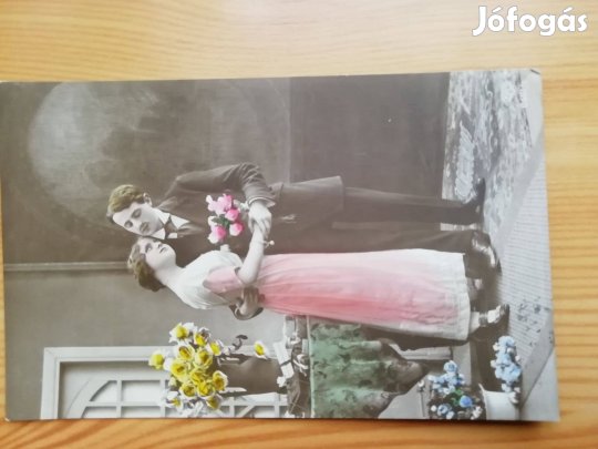 Szerelmes képeslap szép db 1915-ös VII. I.Világháborús