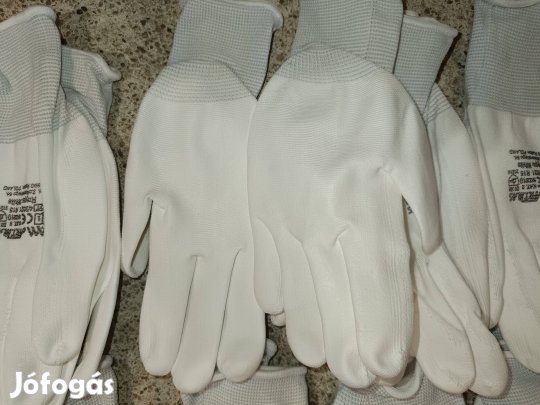 Szerelő kesztyű pu. 10-es méret 12 pár 
