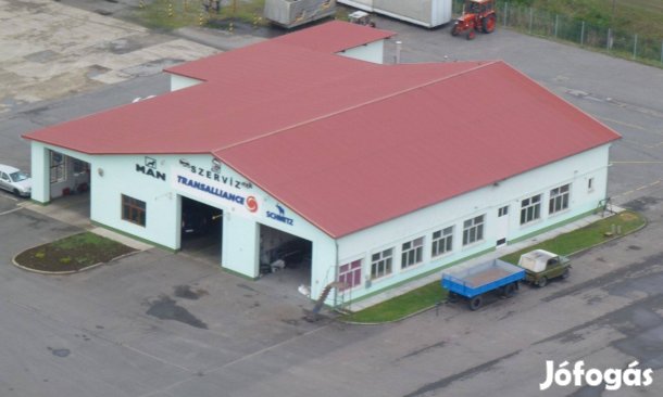 Szerelőcsarnok, régi Rapidspedes kamion szervíz Kiadó!