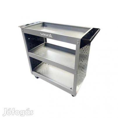 Szerelőkocsi - zsúrkocsi 3 polcos