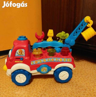 Szerelős, zenélős beszélő autó