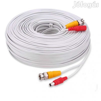 Szerelt Biztonsgi kamerakbel 30m  BNC+TP FEHR