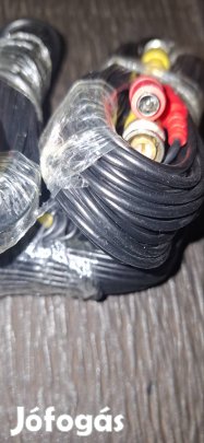 Szerelt kamera kábel 20 m új