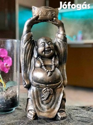 Szerencsehozo pocakos Buddha szobor 