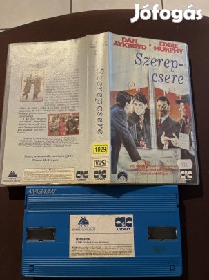 Szerepcsere vhs kistok vigjáték kék