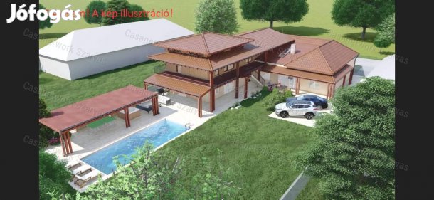 Szerkezetkész, négylakásos társasházként kivitelezhető ingatlan eladó