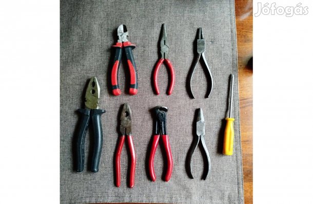 Szerszámok fogók villás kulcsok többféle