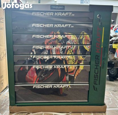 Szerszámos Kocsi Prémium Minőségű, 7 tálcás Sokoldalú