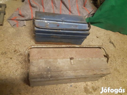 Szerszámos láda 45 / 50 Cm fém vas