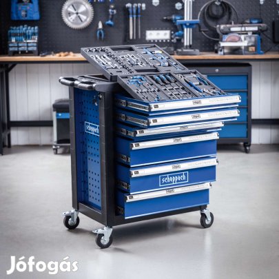 Szerszámoskocsi TW1150 műhelykocsi - 70 darabos | Max. 200 kg