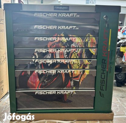 Szerszámoskocsi műhelykocsi 12 fiókos