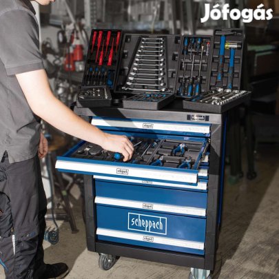 Szerszámoskocsi műhelykocsi - 263 darabos szerszámkészlet | Zárható |