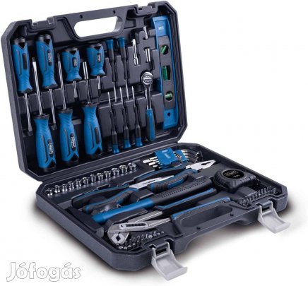 Szerszámosláda 88 Részes Szerszámkészlet Króm-vanádium Acélból tb90