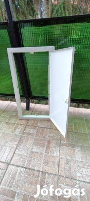 Szervizajto fém/Revizios ajto