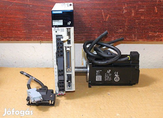 Szervómotor szervó motor vezérléssel 200W Yaskawa ( 7367 )