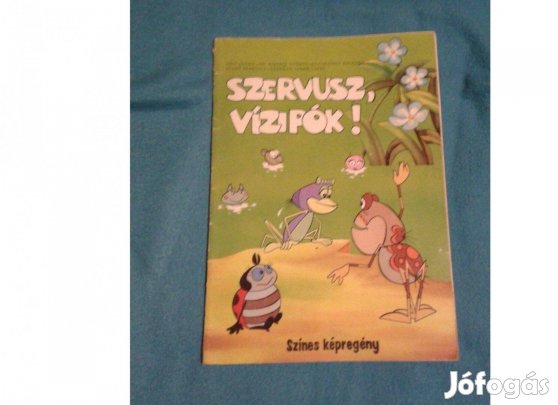 Szervusz vízipók - színes képregény