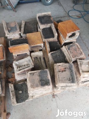 Szétszedett cserépkályha