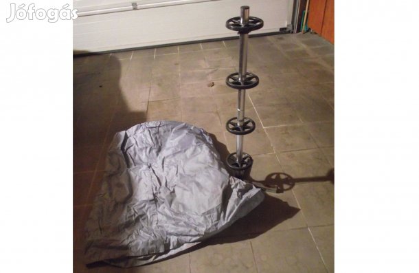 Szétszedhető felni állvány ponyvával